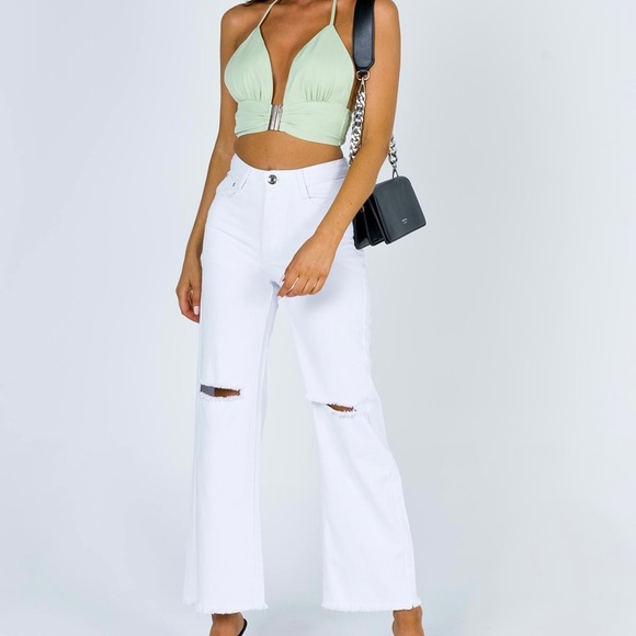 Princess polly white jeans Clearance